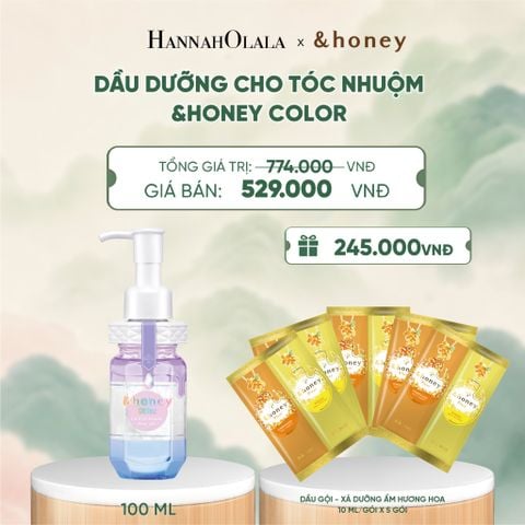  DẦU DƯỠNG CHO TÓC NHUỘM &HONEY COLOR - A655 