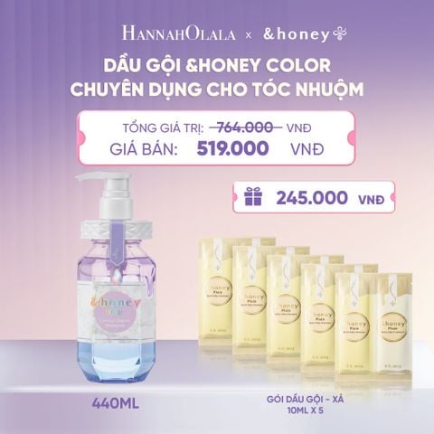  DẦU GỘI &HONEY COLOR CHUYÊN DỤNG CHO TÓC NHUỘM - A653 