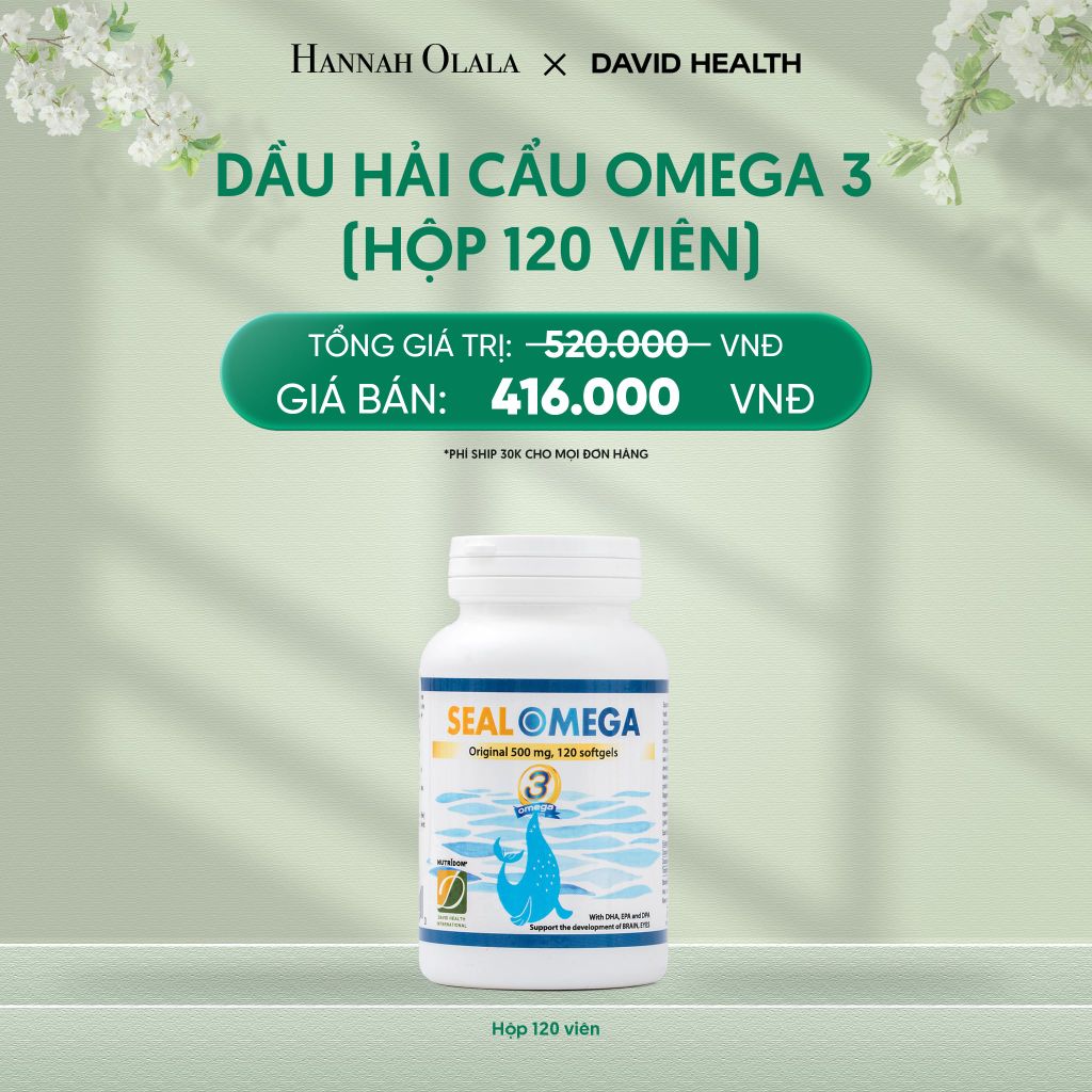  DEAL 10: HỘP OMEGA 3 DẦU HẢI CẨU (120 VIÊN) 