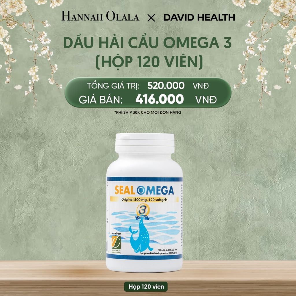  DEAL 10: HỘP OMEGA 3 DẦU HẢI CẨU (120 VIÊN) 