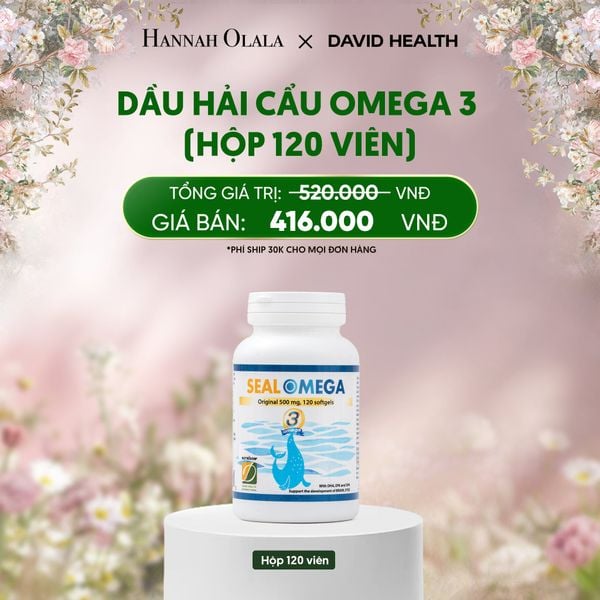  DEAL 13: HỘP OMEGA 3 DẦU HẢI CẨU (120 VIÊN) 