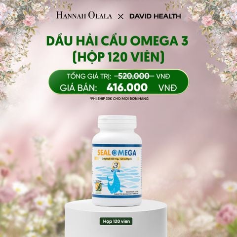  DEAL 13: HỘP OMEGA 3 DẦU HẢI CẨU (120 VIÊN) 