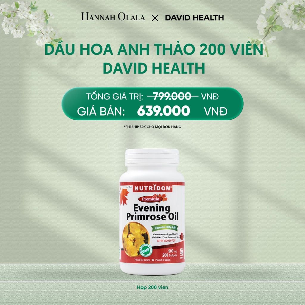  DEAL 1: DẦU HOA ANH THẢO CHIỀU (200 VIÊN) 