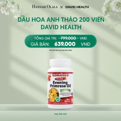  DEAL 1: DẦU HOA ANH THẢO CHIỀU (200 VIÊN) 