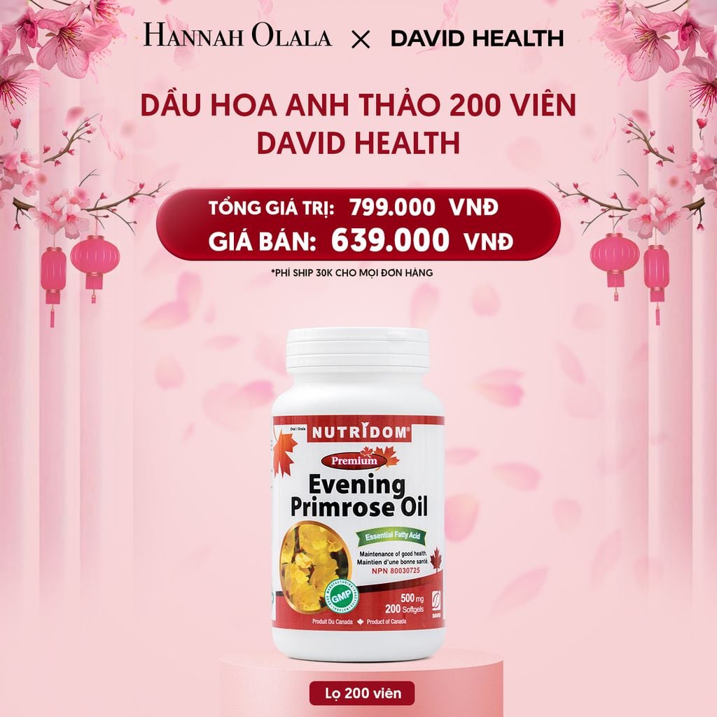  DEAL 1: DẦU HOA ANH THẢO CHIỀU (200 VIÊN) 