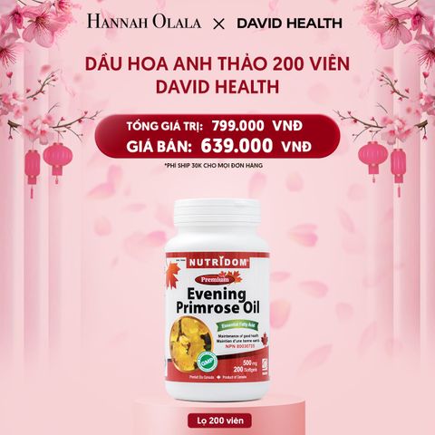  DEAL 1: DẦU HOA ANH THẢO CHIỀU (200 VIÊN) 