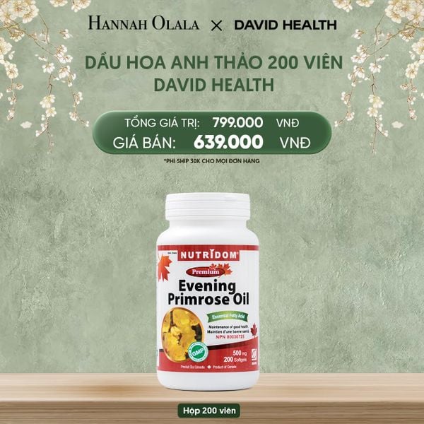  DEAL 1: DẦU HOA ANH THẢO CHIỀU (200 VIÊN) 