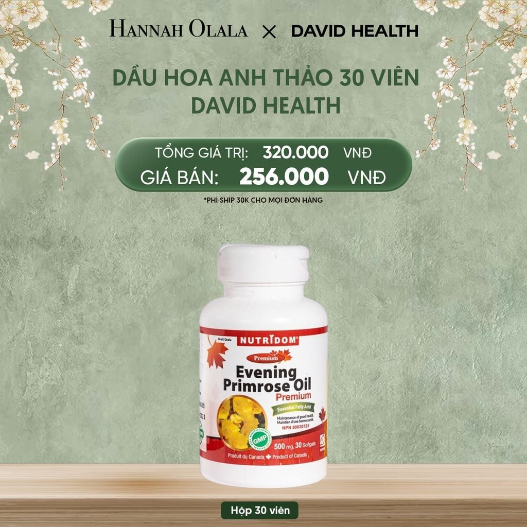  DEAL 4: DẦU HOA ANH THẢO CHIỀU (30 VIÊN) 