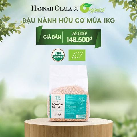  DEAL 2: ĐẬU NÀNH HỮU CƠ MÙA 1KG 