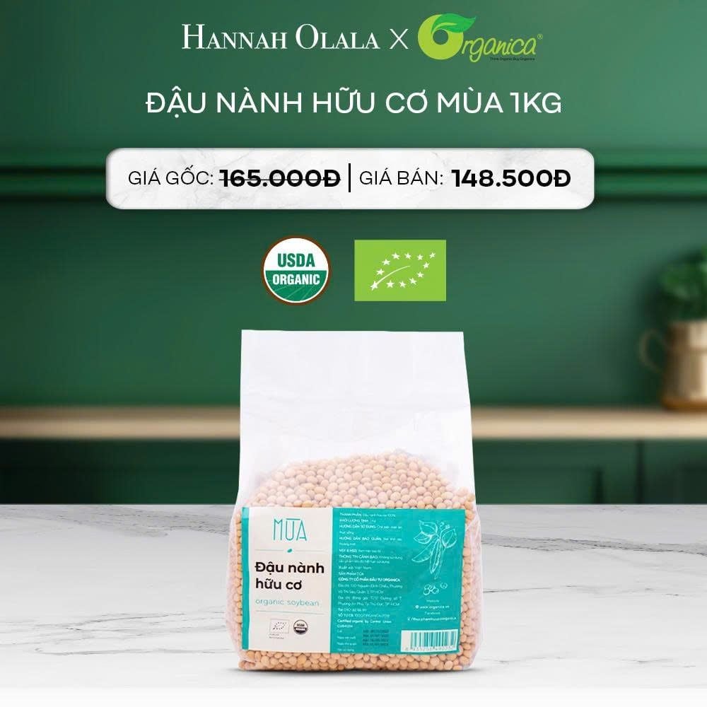  DEAL 2: ĐẬU NÀNH HỮU CƠ MÙA 1KG 