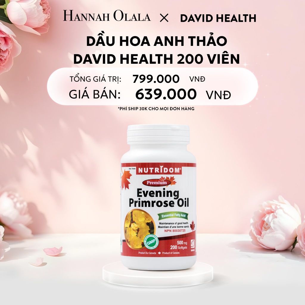  E847: DEAL 1: DẦU HOA ANH THẢO CHIỀU (200 VIÊN) 