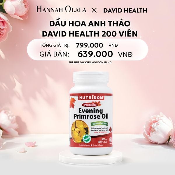  E847: DEAL 1: DẦU HOA ANH THẢO CHIỀU (200 VIÊN) 