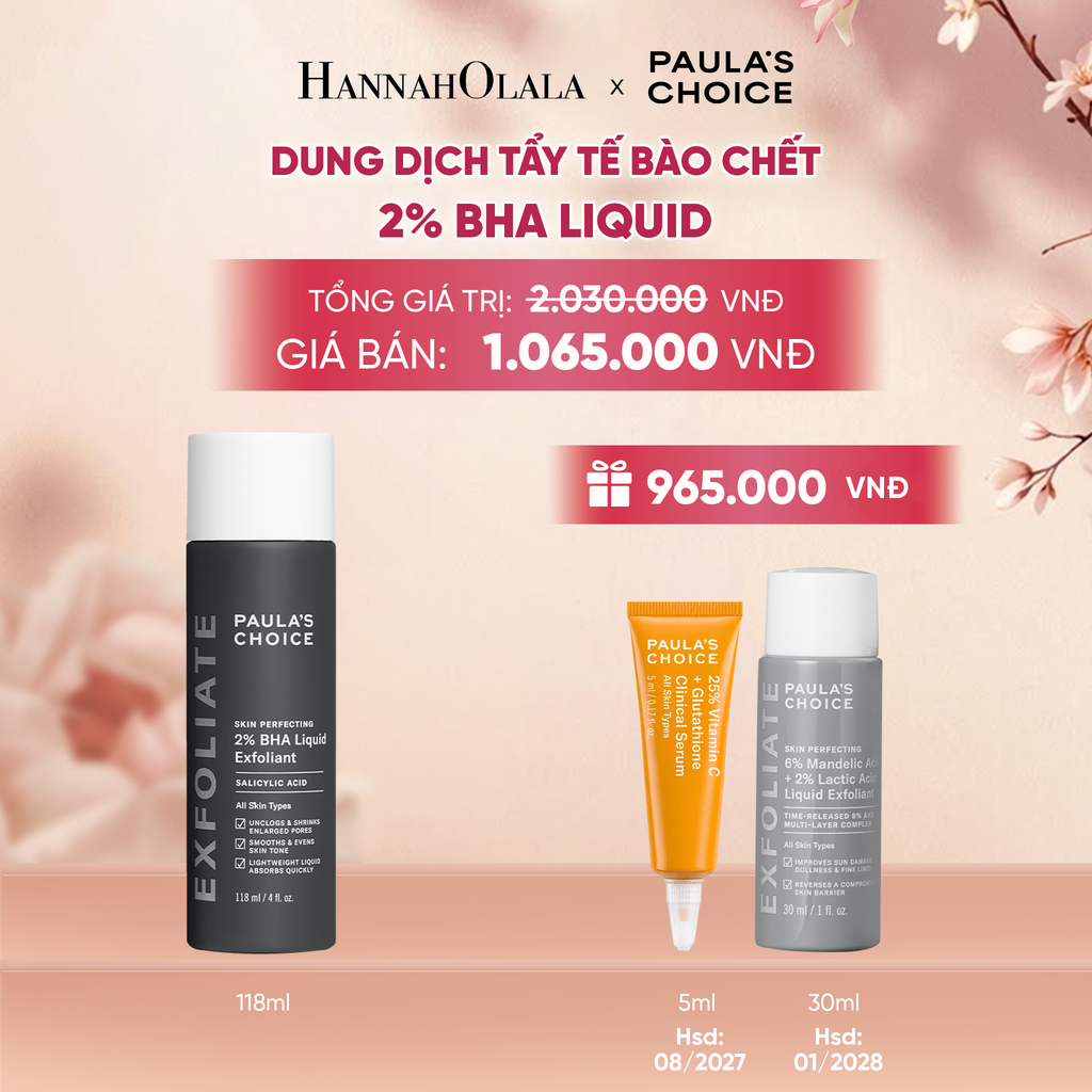  DUNG DỊCH TẨY TẾ BÀO CHẾT PAULA'S CHOICE 2% BHA 118 ML - DEAL 1 - A819 