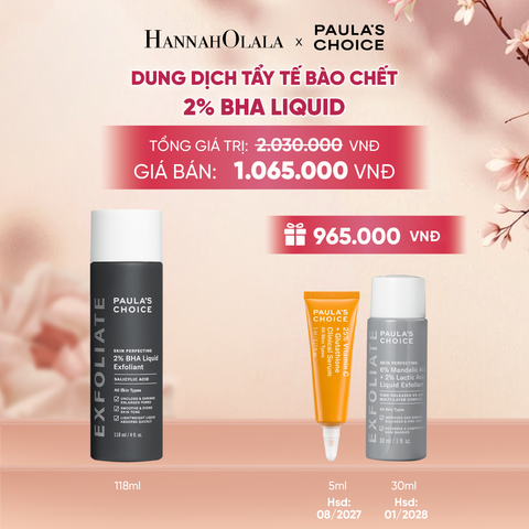  DUNG DỊCH TẨY TẾ BÀO CHẾT PAULA'S CHOICE 2% BHA 118 ML - DEAL 1 - A819 