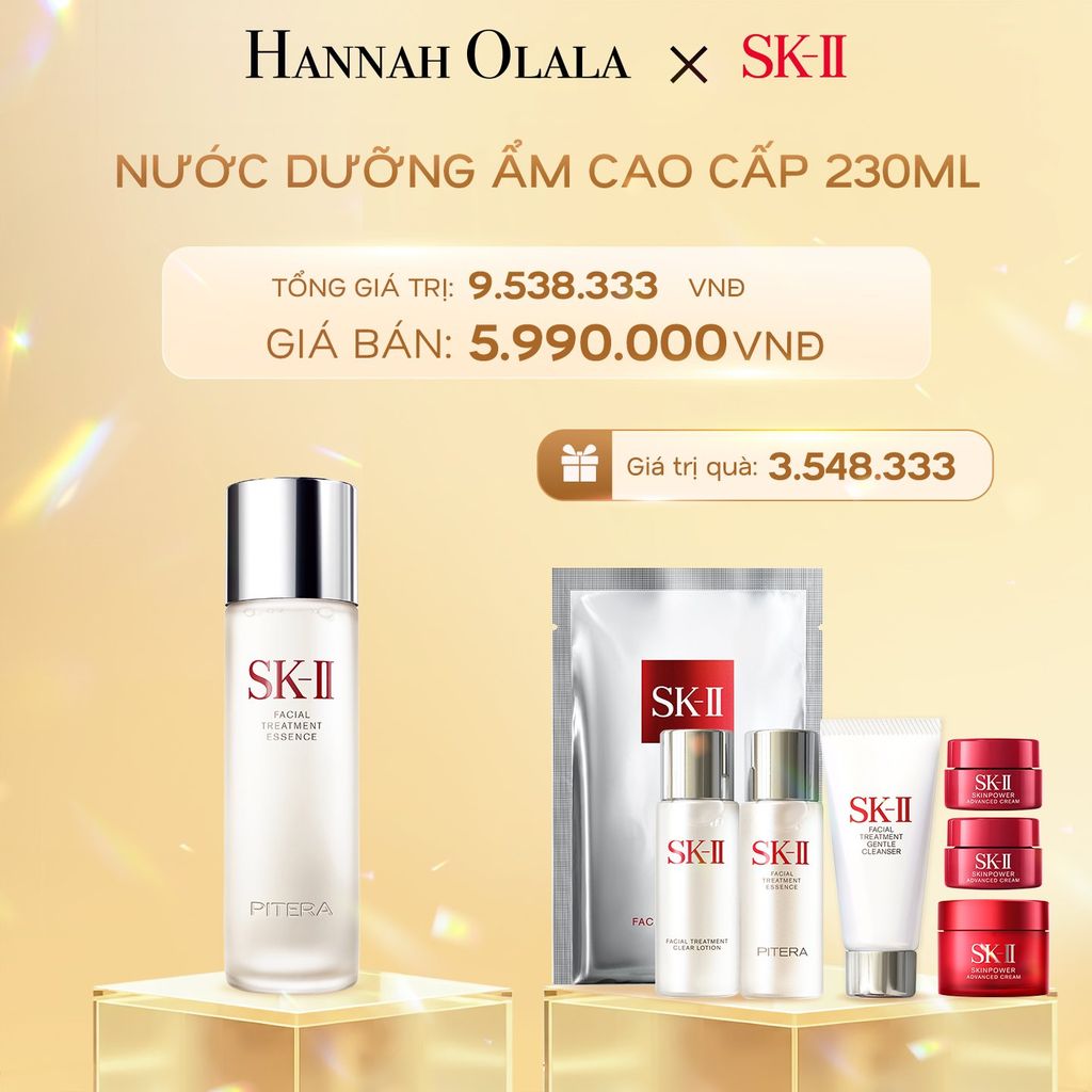  DEAL 2: NƯỚC DƯỠNG ẨM CAO CẤP 230ML 