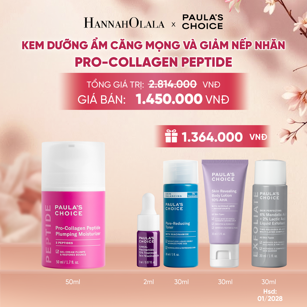  KEM DƯỠNG ẨM CĂNG MỌNG VÀ GIẢM NẾP NHĂN PRO-COLLAGEN 50ML - DEAL 7 - A1097 