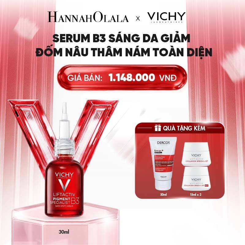  SERUM VICHY B3 SÁNG DA GIẢM ĐỐM NÂU THÂM NÁM 30ML - B89 