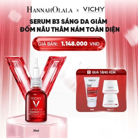  SERUM VICHY B3 SÁNG DA GIẢM ĐỐM NÂU THÂM NÁM 30ML - B89 