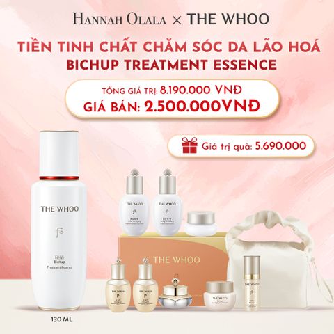  D31_DEAL18: BỘ TIỀN TINH CHẤT CHĂM SÓC DA LÃO HOÁ THE WHOO BICHUP TREATMENT ESSENCE 130ML 