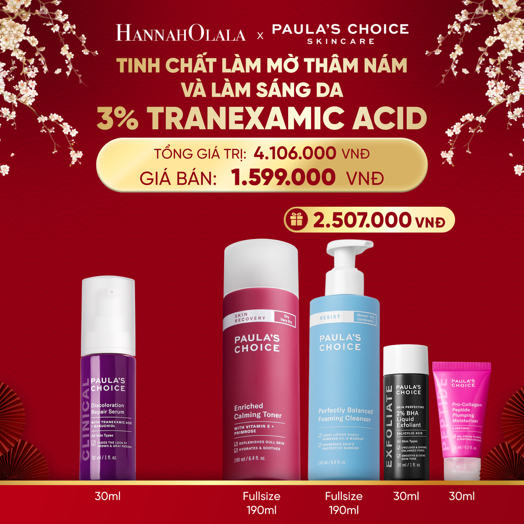  DEAL 19: TINH CHẤT LÀM MỜ THÂM NÁM CLINICAL DISCOLORATION REPAIR SERUM 30ML 