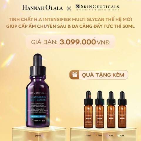  DEAL 1: TINH CHẤT H.A INTENSIFIER MULTI GLYCAN THẾ HỆ MỚI GIÚP CẤP ẨM CHUYÊN SÂU & DA CĂNG ĐẦY TỨC THÌ 30ML 