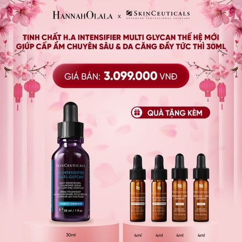  A27_DEAL 1 TINH CHẤT H.A INTENSIFIER MULTI GLYCAN THẾ HỆ MỚI GIÚP CẤP ẨM CHUYÊN SÂU & DA CĂNG ĐẦY TỨC THÌ 30ML 