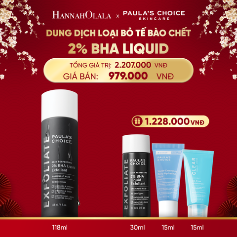  A1653_DEAL 1: DUNG DỊCH TẨY TẾ BÀO CHẾT PAULA'S CHOICE 2% BHA 118 ML 