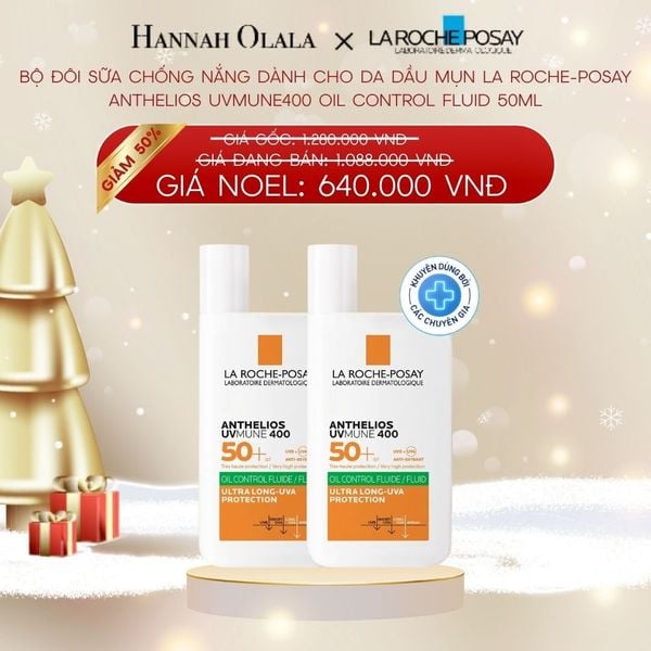  A958_DEAL 2: SỮA CHỐNG NẮNG CHO DA DẦU MỤN ANTHELIOS UVMUNE400 OIL CONTROL FLUID 50ML 