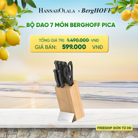  BỘ DAO 7 MÓN BERGHOFF PICA - DEAL 30 