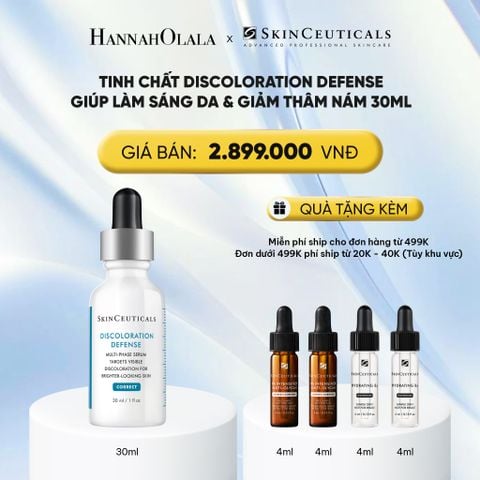  DEAL 3 TINH CHẤT DISCOLORATION DEFENSE GIÚP LÀM SÁNG DA & GIẢM THÂM NÁM 30ML 