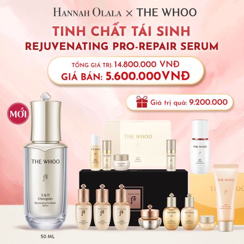  D34_DEAL03: TINH CHẤT TÁI SINH THE WHOO CHEONGIDAN REJUVENATING PRO-REPAIR SERUM 50ML 