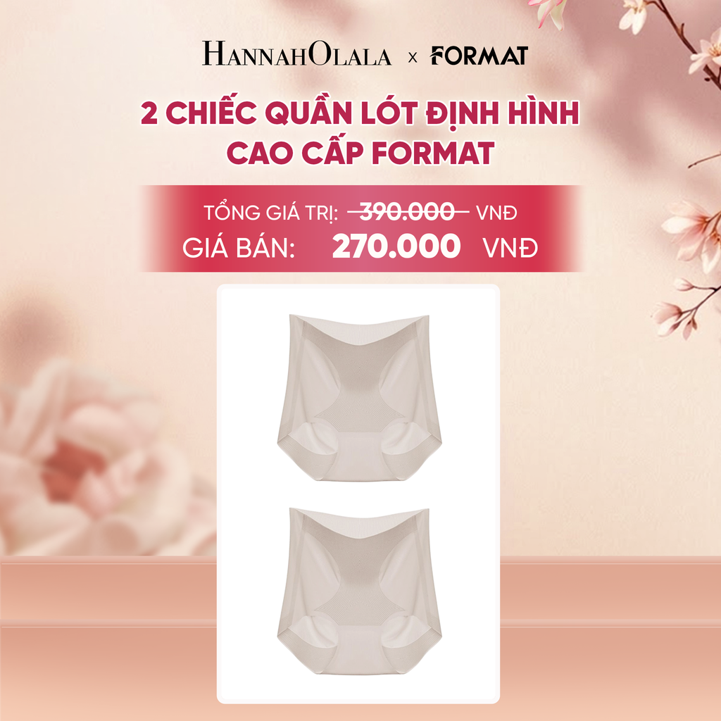  QUẦN LÓT ĐỊNH HÌNH CAO CẤP FORMAT - 10002879 _ DEAL 5 - A627 