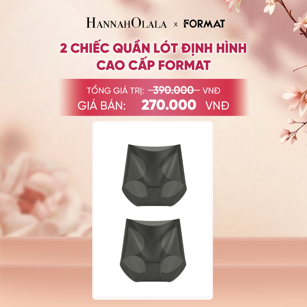  QUẦN LÓT ĐỊNH HÌNH CAO CẤP FORMAT - 10002879 _ DEAL 5 - A627 