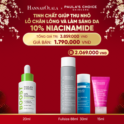  A1664_DEAL 5: TINH CHẤT THU NHỎ LỖ CHÂN LÔNG VÀ LÀM SÁNG DA 10% NIACINAMIDE 20ML 