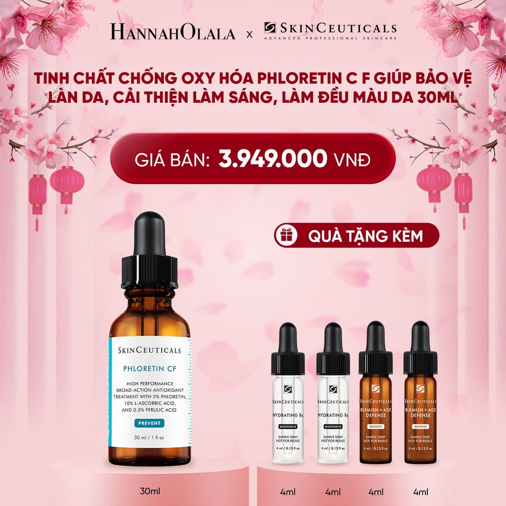  A31_DEAL 5 TINH CHẤT CHỐNG OXY HÓA PHLORETIN C F GIÚP BẢO VỆ LÀN DA, CẢI THIỆN LÀM SÁNG, LÀM ĐỀU MÀU DA 30ML 