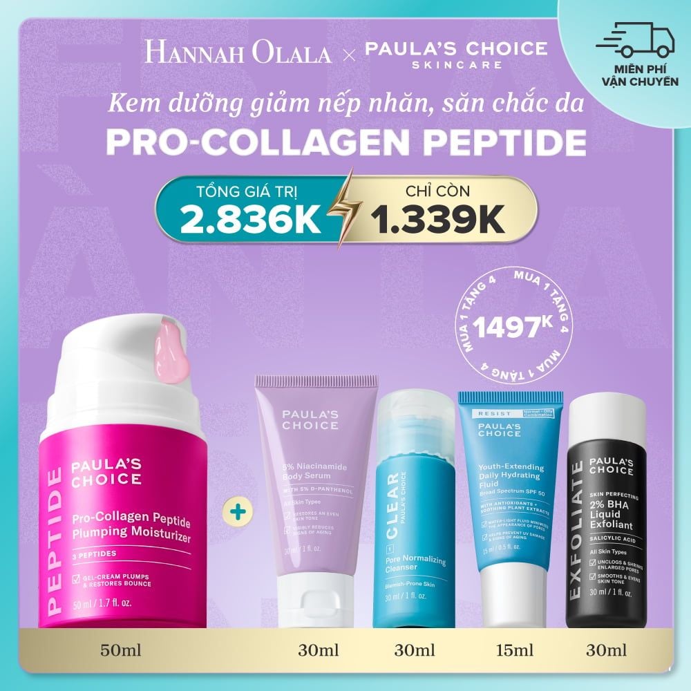  DEAL 6: KEM DƯỠNG ẨM CĂNG MỌNG VÀ GIẢM NẾP NHĂN PRO-COLLAGEN 50ML 