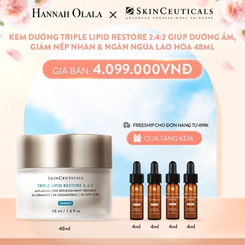  A763_DEAL 6 KEM DƯỠNG TRIPLE LIPID RESTORE 2:4:2 GIÚP DƯỠNG ẨM, GIẢM NẾP NHĂN & NGĂN NGỪA LÃO HÓA 48ML 