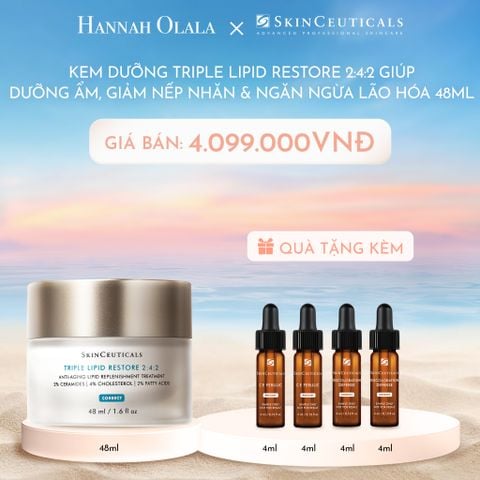  DEAL 6 KEM DƯỠNG TRIPLE LIPID RESTORE 2:4:2 GIÚP DƯỠNG ẨM, GIẢM NẾP NHĂN & NGĂN NGỪA LÃO HÓA 48ML 