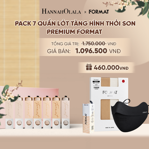  NỮ/ QUẦN LÓT TÀNG HÌNH THỎI SON PREMIUM FORMAT - 10005582 - [FLASHDEAL] 