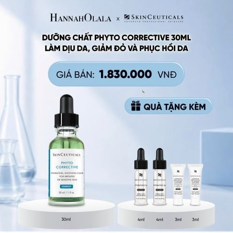  DƯỠNG CHẤT PHYTO CORRECTIVE 30ML LÀM DỊU DA, GIẢM ĐỎ, CẤP NƯỚC, PHỤC HỒI DA YẾU, DA MỤN, DA NHẠY CẢM DEAL 8 - D61 