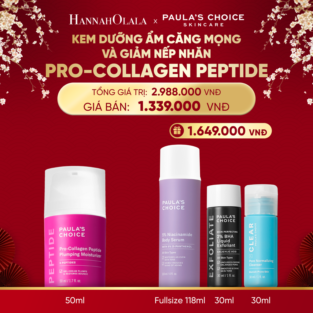  DEAL 8: KEM DƯỠNG ẨM CĂNG MỌNG VÀ GIẢM NẾP NHĂN PRO-COLLAGEN 50ML 