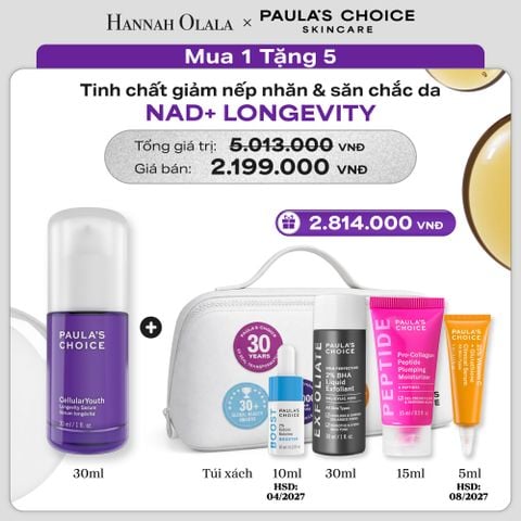  TINH CHẤT KHỞI SINH NAD+ CELLULARYOUTH LONGEVITY - DEAL 12 