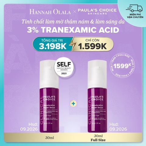  DEAL 9: TINH CHẤT LÀM MỜ THÂM NÁM CLINICAL DISCOLORATION REPAIR SERUM 30ML 