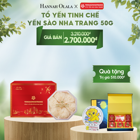  DEAL 1: TỔ YẾN TINH CHẾ YẾN SÀO NHA TRANG - 50G 