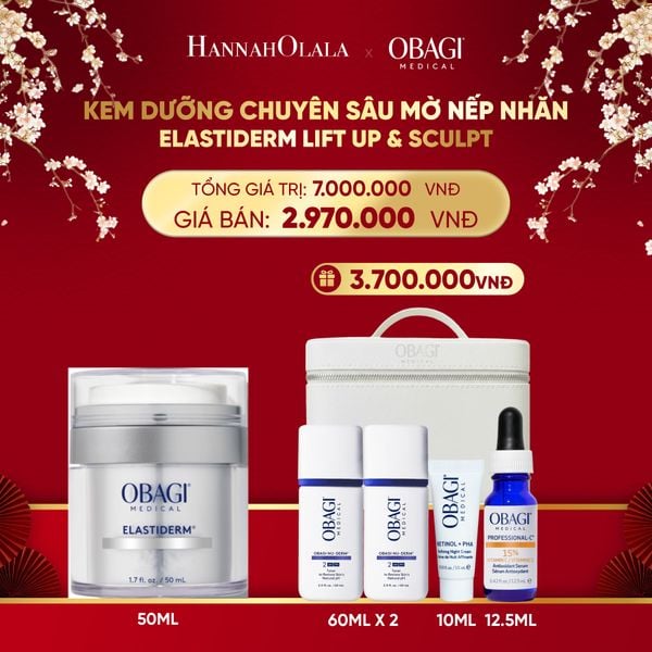  DEAL 1: KEM DƯỠNG CHUYÊN SÂU LÀM MỜ NẾP NHĂN OBAGI ELASTIDERM LIFT UP & SCULPT 50ML 