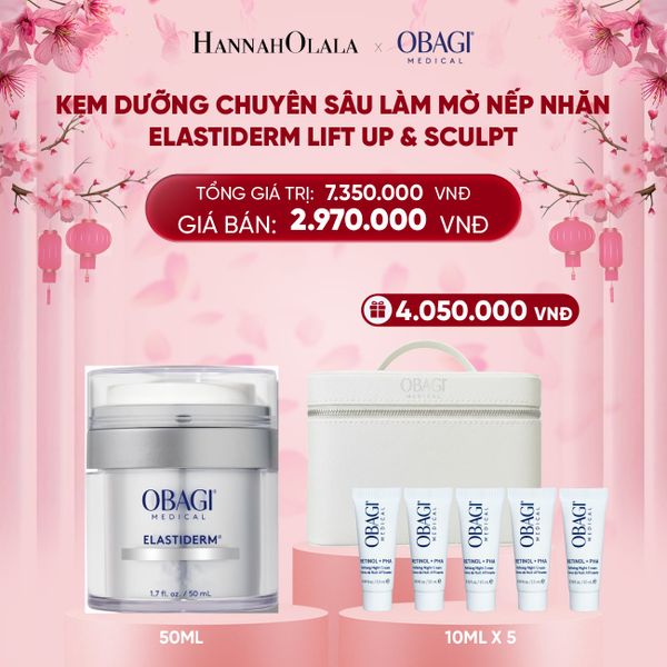  DEAL 1: KEM DƯỠNG CHUYÊN SÂU LÀM MỜ NẾP NHĂN OBAGI ELASTIDERM LIFT UP & SCULPT 50ML 