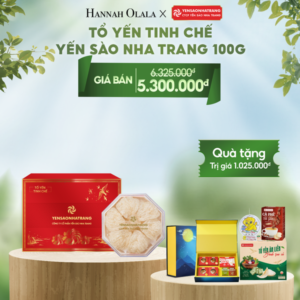  E67_DEAL 2: TỔ YẾN TINH CHẾ YẾN SÀO NHA TRANG - 100G 