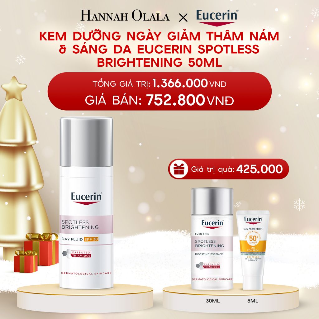 A932_DEAL 02: KEM DƯỠNG NGÀY GIẢM THÂM NÁM & SÁNG DA EUCERIN SPOTLESS BRIGHTENING 50ML 