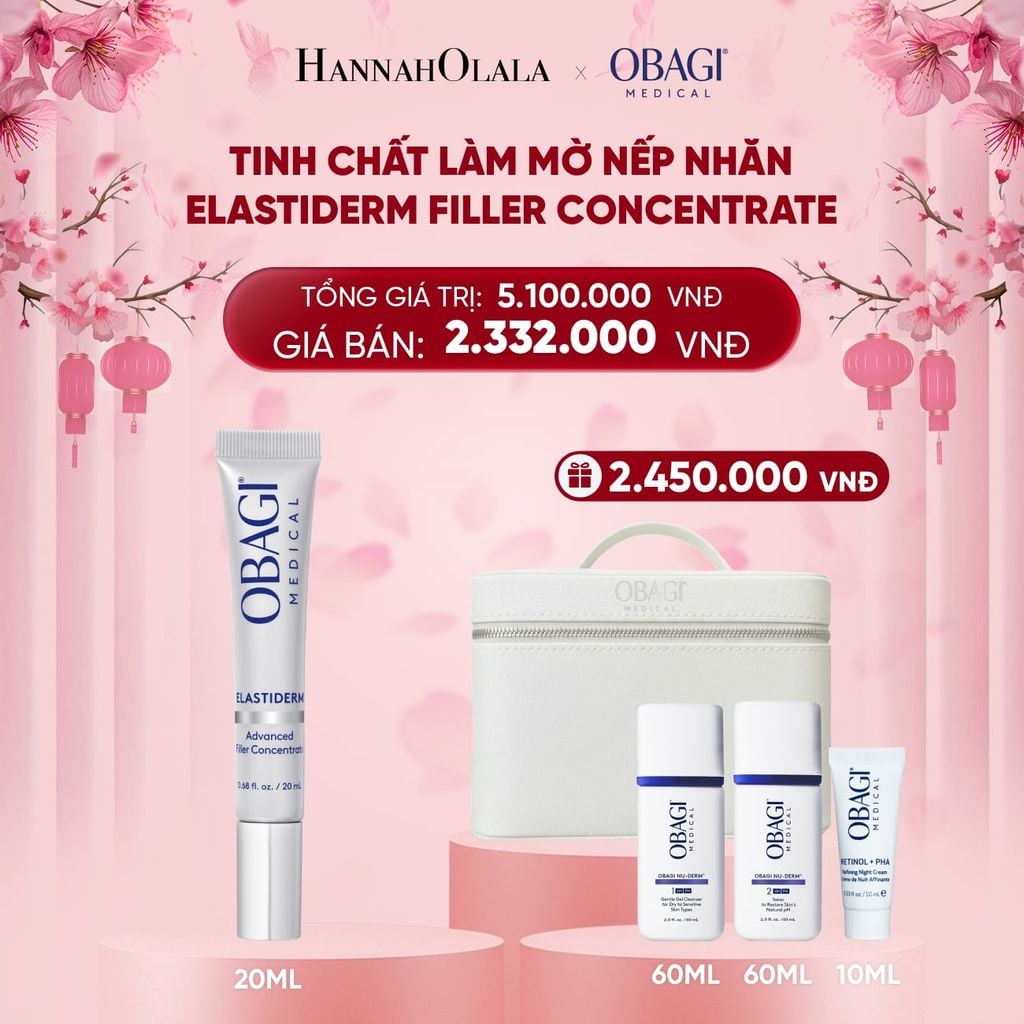  DEAL 2: TINH CHẤT LÀM MỜ NẾP NHĂN OBAGI ELASTIDERM ADVANCED FILLER CONCENTRATE 20ML 