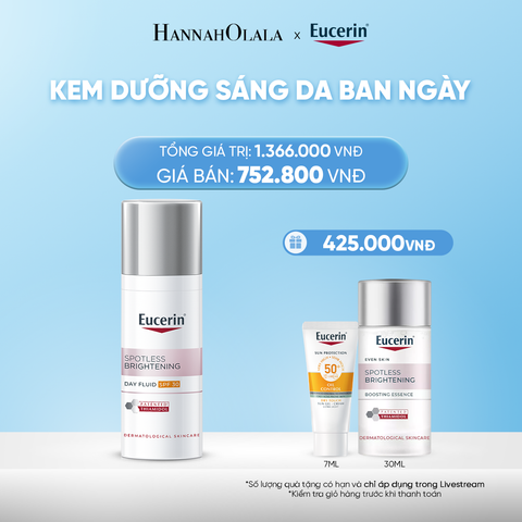  DEAL 02: KEM DƯỠNG NGÀY GIẢM THÂM NÁM & SÁNG DA EUCERIN SPOTLESS BRIGHTENING 50ML 
